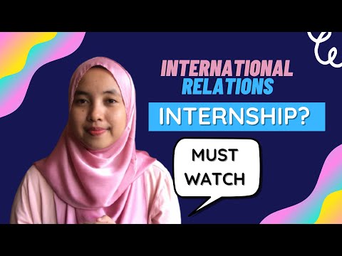 Macamana Proses INTERNSHIP ? | International Relations UniSZA