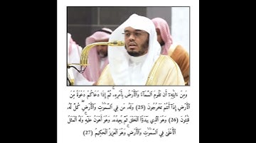 فضيلة الشيخ أ د.ياسر الدوسري#إمام_الحرم_المكي#مكة_المكرمة#تلاوة #خاشعة #انشر_تؤجر_بإذن_الله
