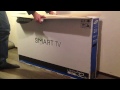 Samsung LED Smart tv UE32F5500 Unboxing + Test [HD]