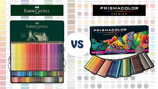 Faber Castell Polychromos vs Prismacolor Premier - Comparación de lápices de colores profesionales