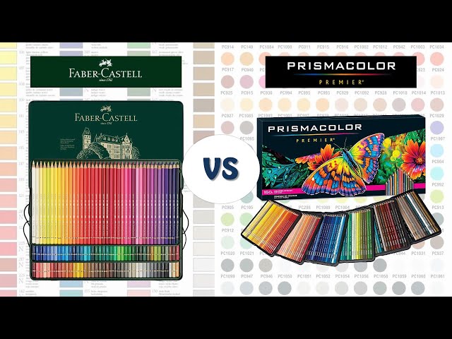 PRISMACOLOR JUNIOR vs PRISMACOLOR PREMIER Comparativa Lapices BARATOS VS  CAROS 