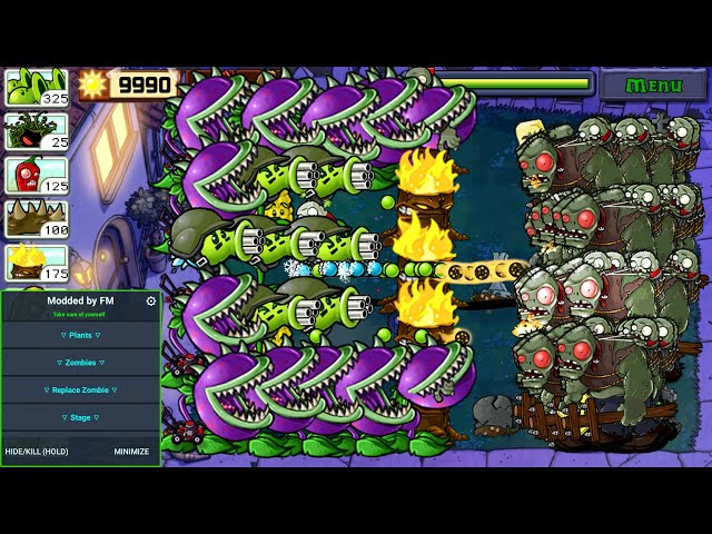 Plants Vs Zombies Mod Menu, Full Features