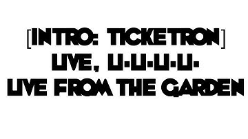 Run The Jewels - Call Ticketron - Lyric Video With Audio - EXPLICIT