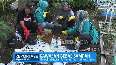 8 Kelurahan Bebas Sampah di Bandung