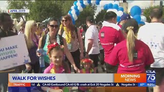 Make-A-Wish Walk for Wishes held at L.A. Coliseum