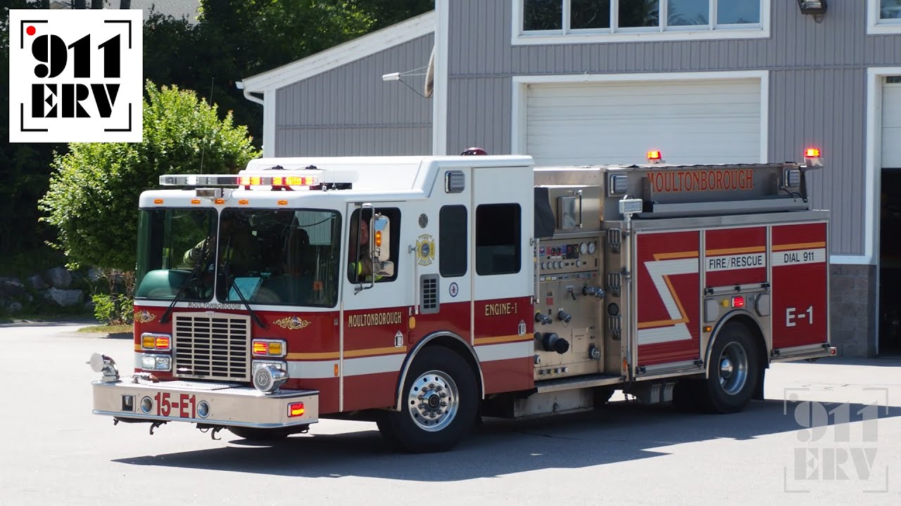 Moultonborough Fire Truck Responding Engine 1 + POV YouTube