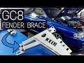 KEIN FAB | 1993-2001 IMPREZA FENDER BRACES