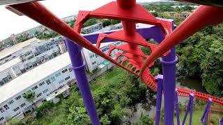 Vortex On-Ride รถไฟเหาะวอเท็กซ์ 2020 | Siam Amazing Park สยามอะเมซิ่งพาร์ค สวนสยามทะเลกรุงเทพ