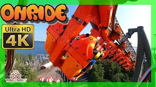Särkänniemi Tornado POV (ONRIDE) Achterbahn - Freizeitpark Särkänniemi Finnland - Roller Coaster POV