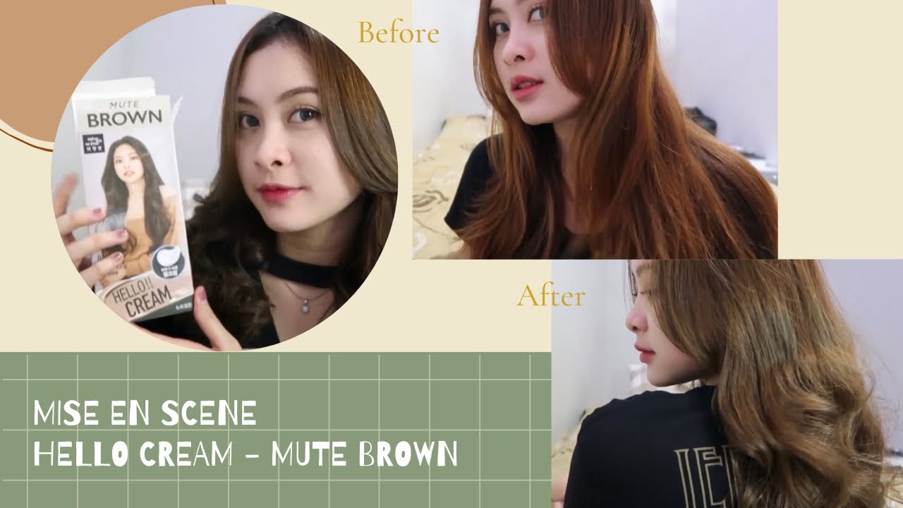 MISE EN SCENE, HELLO CREAM X BLACKPINK MUTE BROWN REVIEW!! YouTube
