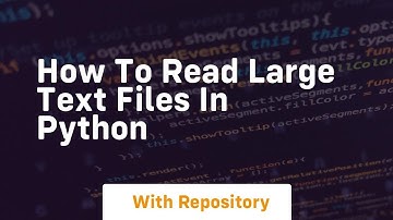how to read large text files in python