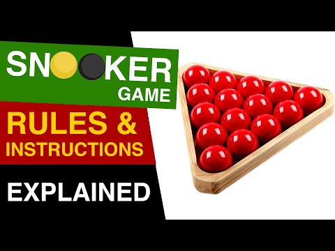 Snooker Rules EXPLAINED : How to Play Snooker : Rules of
