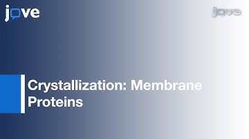 Crystallization Of Membrane Proteins In Lipidic Mesophases l Protocol Preview