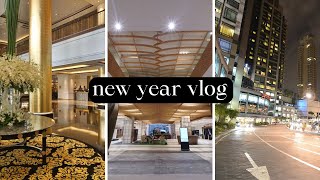 Staying at a Five Star Hotel, Exploring a new Japanese Mall, & other stuff | New Year Vlog in 🇵🇭