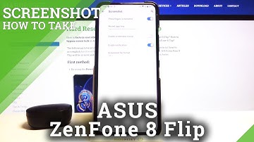 How to Change Screenshot Format in ASUS ZenFone 8 Flip – Find Image Size