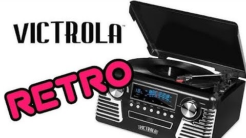 The Victrola Retro Record Player