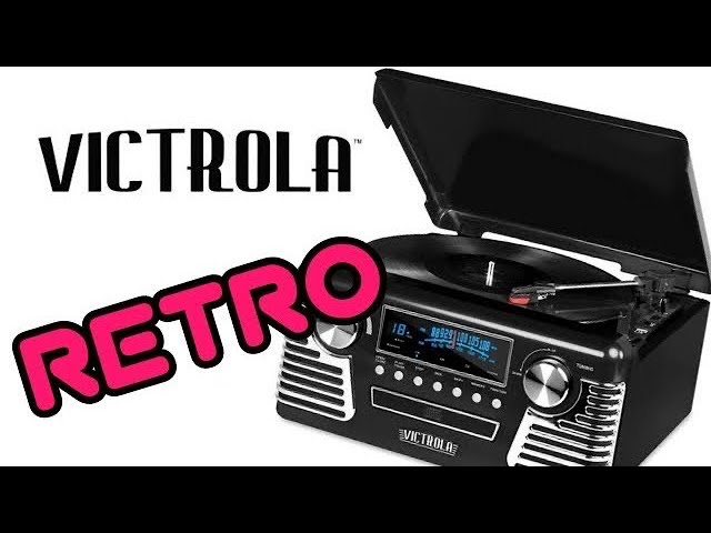 Tocadiscos Vinilo Victrola V50-200 Bt Cd Estéreo Am Fm Usb.