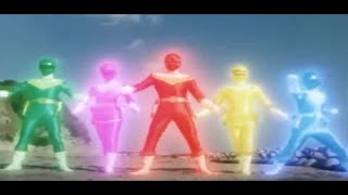 Choriki Sentai Ohranger Epic Transformation Scene