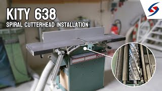 How to Install a Spiral Cutterhead on a Kity 638 (Step-By-Step Guide)