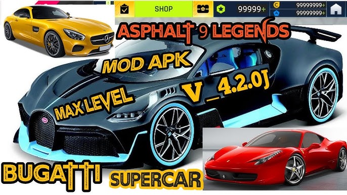 Asphalt 9: Legends Mod APK (Unlimited Money) 4.3.4d Download