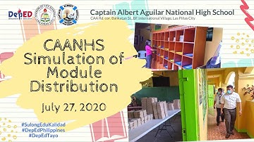 CAANHS Simulation of Module Distribution