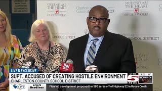 VIDEO: Complaint blames Charleston Co. superintendent for ‘hostile work environment’
