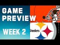 Cleveland Browns vs. Pittsburgh Steelers | 2023 Week 2 Game Preview