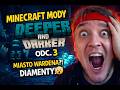 Minecraft na MODACH: To już KONIEC?! Miasto Wardena i kopalnia diamentów 😱 DEEPER AND DARKER odc2