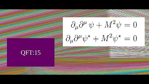 Quantum Field Theory 15:: Complex scalar field