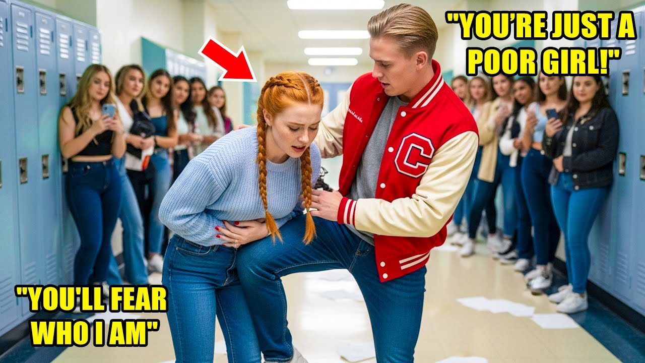 Bullies KNOCKED Down the New Girl in the Hallway - Not Knowing She's a State Karate Champion - YouTube