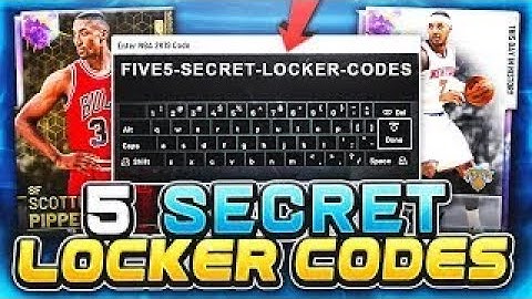 *NEW* 5 SECRET 2K20 LOCKER CODES IN NBA 2K20 MYTEAM! Best Hidden Locker Codes in NBA 2K20 My Team