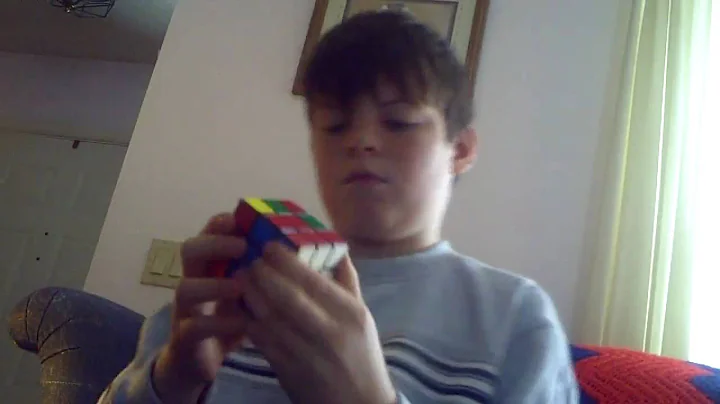 stephen ducey doing a rubiks cube