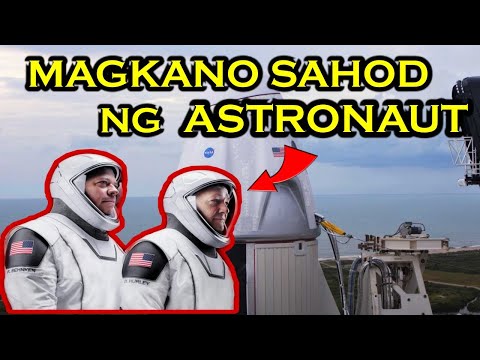 Astronaut Magkano Ba Ang Sahod?- Nasa SpaceX Crew Dragon Launch