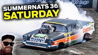 Summernats 36 Saturday - Burnout Finals, Supercruise & MORE