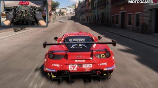 Forza Horizon 5 - 2019 Ferrari 488 GTE | Moza DD R9 Gameplay