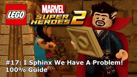 #17 I Sphinx We Have A Problem! 100% Guide (Minikits & Stan Lee) - LEGO Marvel 2