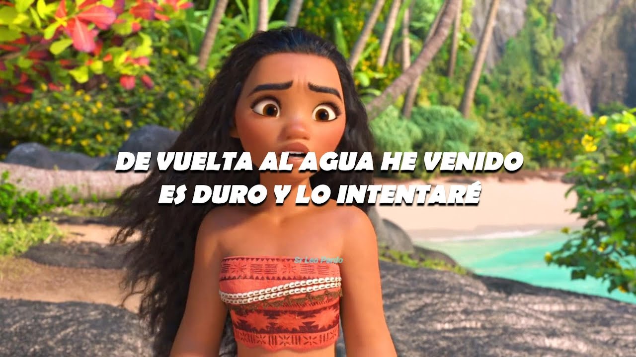 Moana - Cuán lejos voy (Latino) (Letra)