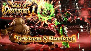 Patience and Defense Made A Smooth Rank Up To God of Destruction 1 In Tekken 8!!