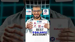 Best Zero Balance Bank Account #bankingawareness #banking