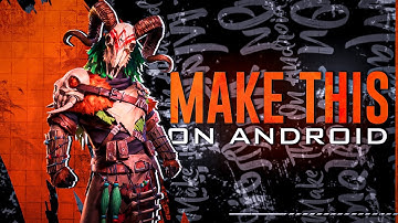 Make This Pubg Inspired Thumbnail On Android | Thumbnail Tutorial | Android