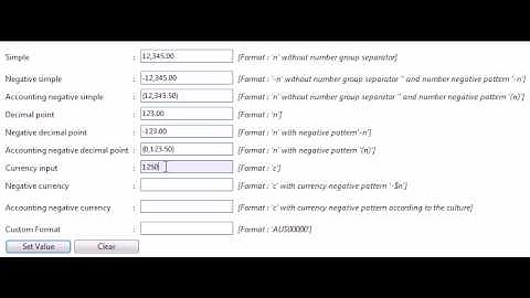 WebInput - Numeric Input