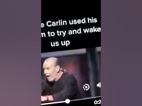 George Carlin WARNED YOU! 🚨
