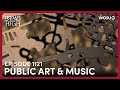Innovative public art  delicious music