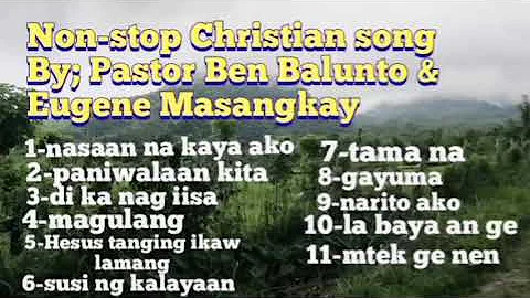 Ptr Ben Balunto And Ptr Eugene Masangkay Tagalog s...