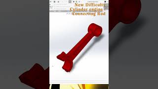 Cylinder engine : connecting rod | Tutorial SolidWorks | PaolodiDio