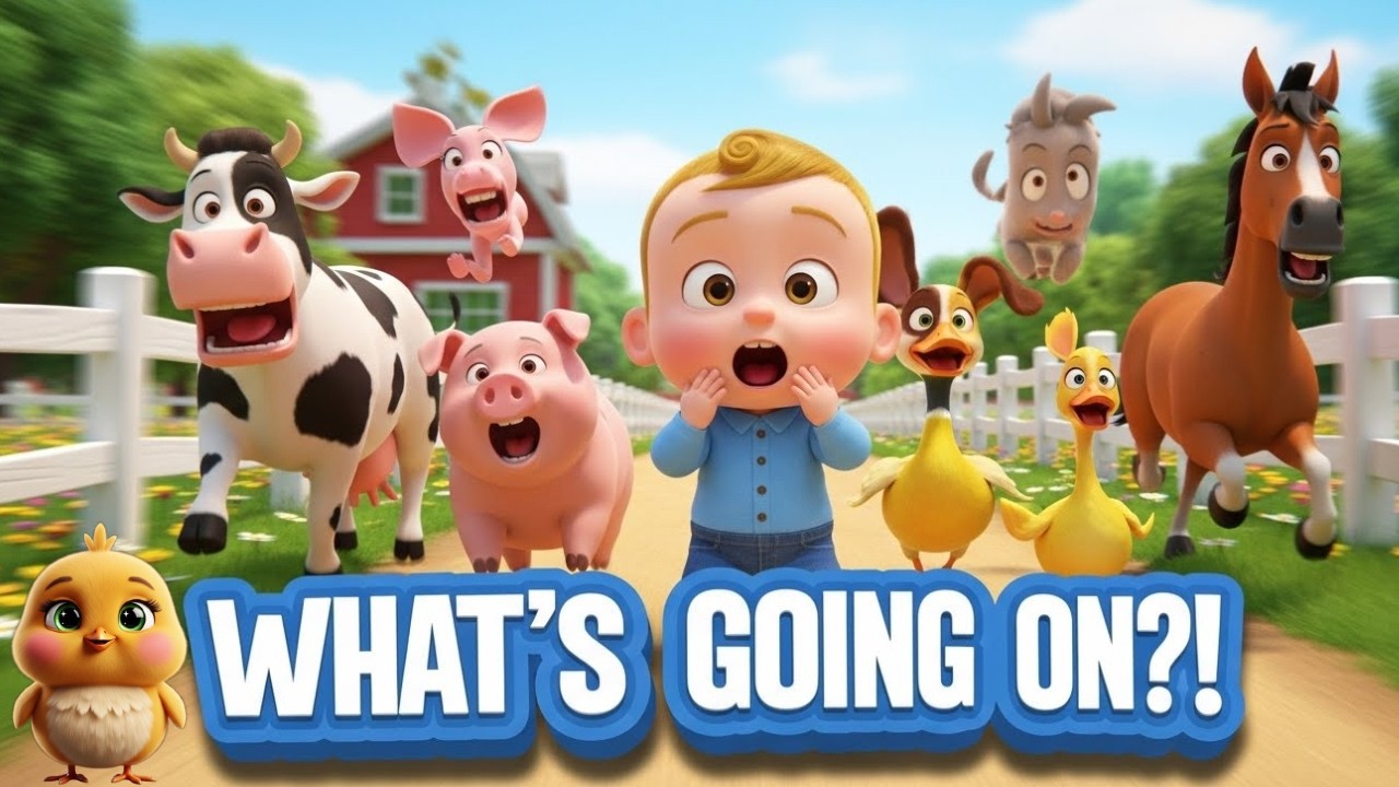 🐮Moo Moo Moo! Fun Cow Song for Toddlers | Animal Nursery Rhyme