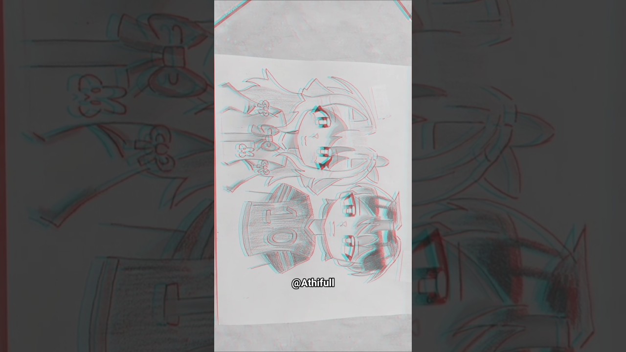 Ib: trend.ft:Nila and Roki.#fypシ゚viral#art#drawing