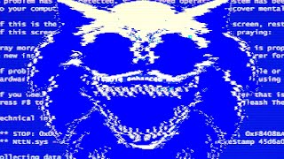 THE REAL SONIC.EXE BLUE SCREEN OF DEATH!! Vanilla 2