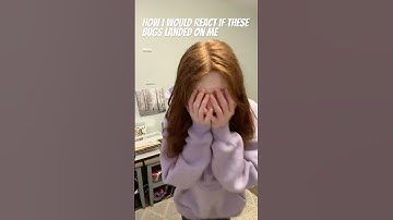 How I would react if these bugs landed on me! #Scared #Funny #Blowup #Viral #Bug￼