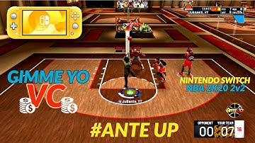 NBA 2K20 2V2 ANTE UP GETS REALLY INTENSE // 99 OVERALL OFFENSIVE THREAT DEMIGOD BEST FADE JUMPSHOT